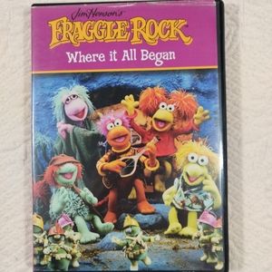 Jim Henson's Fraggle Rock - Where It All Began DVD Video Movie Disc, 2004